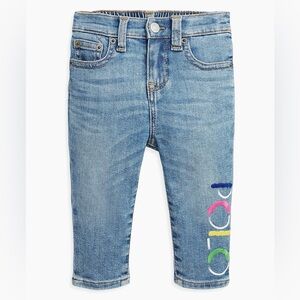 Polo Ralph Lauren Baby Girl Stretchy Skinny Jeans 24mo | Spring Summer